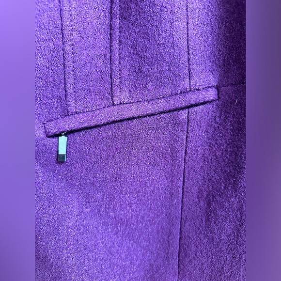 Laura Plus Size 18 Purple Viscose/Wool Jacket - Picture 7 of 11